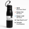 Stainless Steel Vacuum Bottle – Hot & Cold Thermo Flask