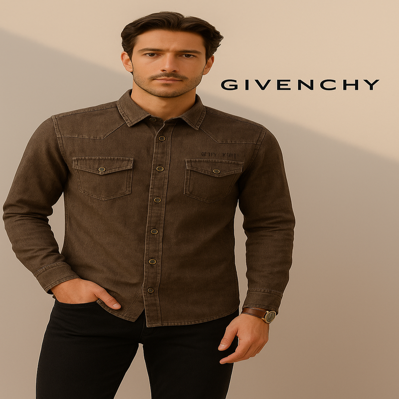 Givenchy Brown Casual Shirt