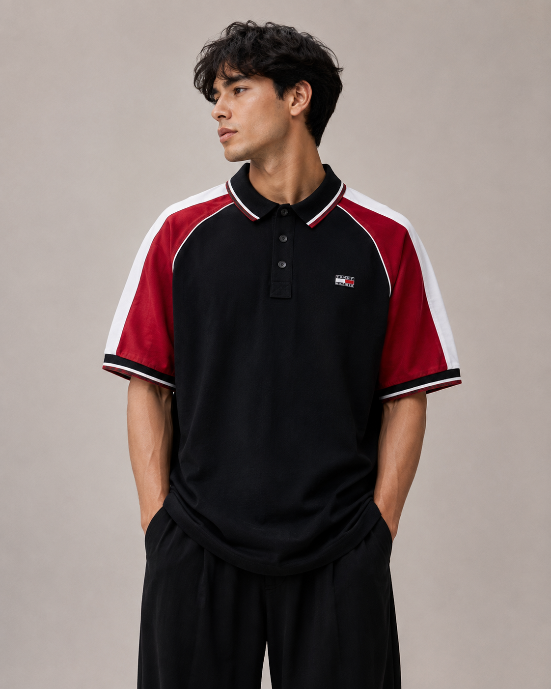Men's Heritage Raglan Tommy Polo Shirt