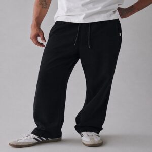 Oversized Straight-Leg Jogger Pants